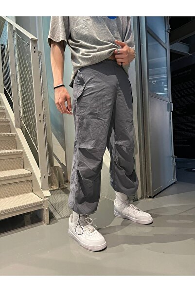 weywot Антрацитові технічні парашутні штани