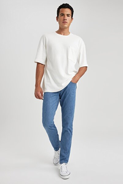 DeFacto Sergio Regular Fit Normal Kalıp Normal Bel Boru Paça Jean Pantolon A9153ax23hs