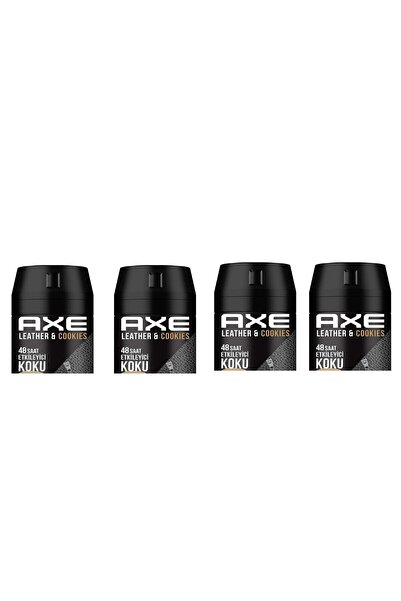 Axe Erkek Deodorant Sprey Leather & Cookies 150 ml 8690637981487 4 Adet