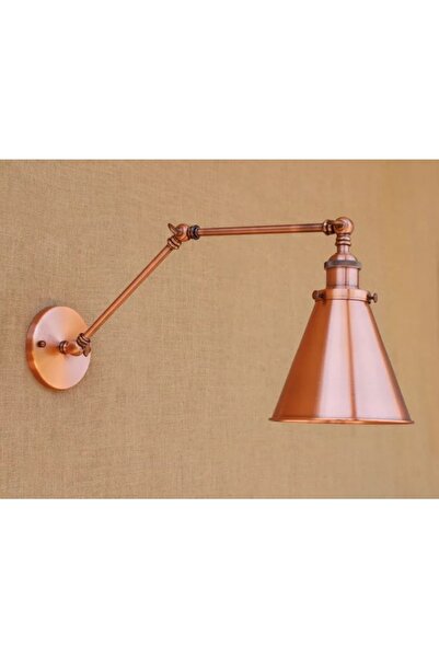 Dylight DYLIGHT ريترو معدن ديكور نحاسي بهلوانية مفصلية ريفي الجدار الشمعدان