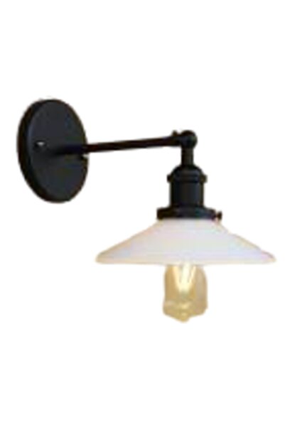 Dylight الرجعية المعادن الزخرفية المفصلية البهلوانية أبيض وأسود الجدار الشمعدان