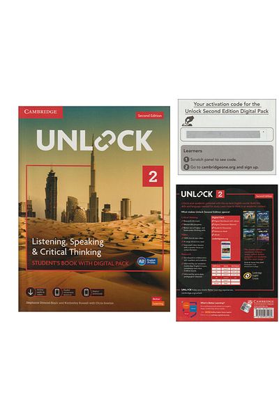 Cambridge University Press Unlock 2 Listening - Speaking & Critical Thinking Student's Book