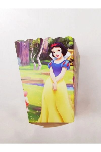 aşkın concept Snow White Themed Birthday Corn Box Popcorn 8 PCS