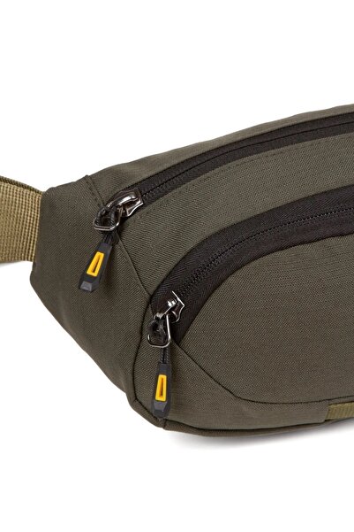 Newish Polo NEWISH POLO 813 WAIST BAG SHOULDER BAG DAY BAG WATERPROOF KHAKI