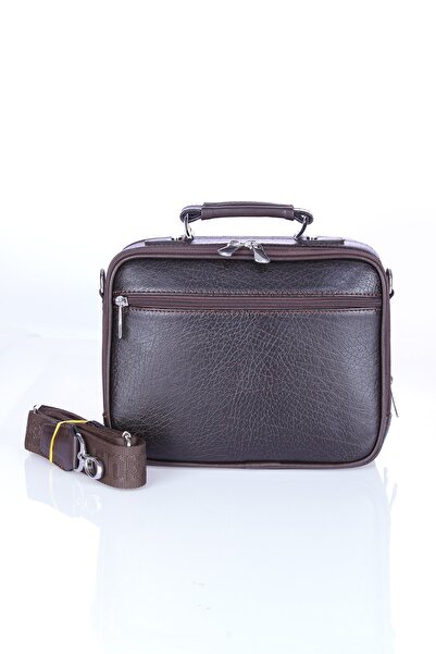 Fiyaka Traum 020 Men's Steel case clutch bag shoulder bag daily bag BROWN
