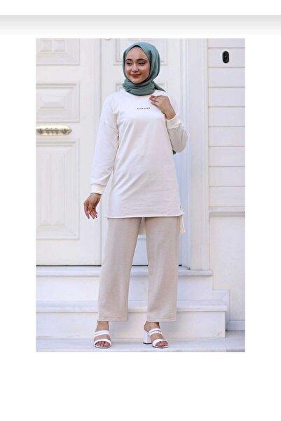 Yakalaa بنطلون نسائي صيفي فضفاض بخصر مرن وواسع الساق من Aerobin