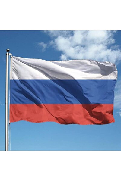 ÇELİKONLİNE RUSYA Bayrağı 100X150cm