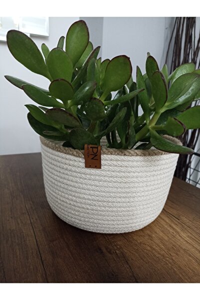 epncollection Джут Бавовна Плетений шнур Детальний Багатофункціональний кошик...