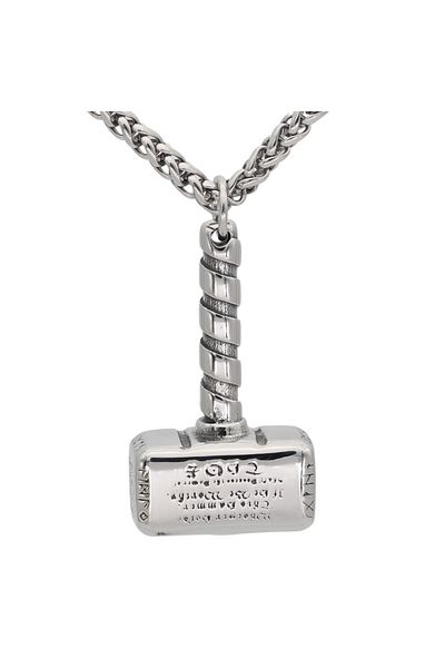 Viking Thor Hammer Mjollnir Norse Mythology Odin 316l Steel Necklace