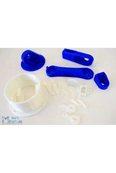 ikizsoft Telefon Kontrollü Büyük Robot Kol Sadece 3D Baskısı