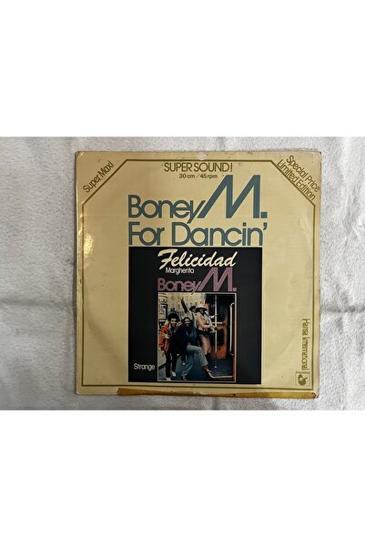 tayfuntufan antika koleksiyon boney m - for dancin - dönem baskısı lp