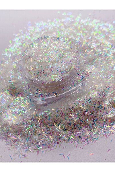 Sirius Hobi Epoksi Reçine Tinsel Chaos Tırnak Makyaj Chunky Glitter 8 gr Hologramlı Sim 2x4gr Kutulu
