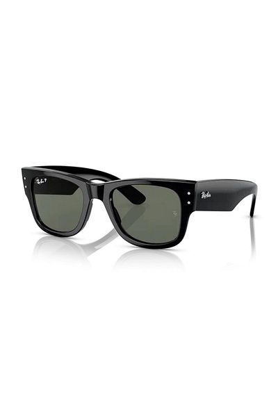 Ray-Ban Rb 0840S 90158 51 - Unisex Black Polarized Wayfarer Bone Sunglasses