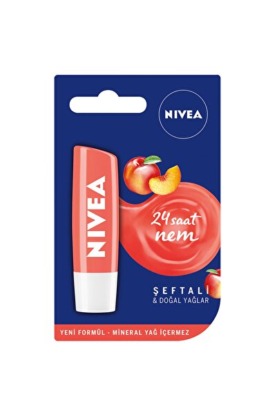 NIVEA Şeftali Dudak Bakım Kremi 4,8 gr