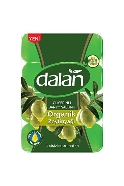Dalan Gliserinli Organik Zeytinyağlı Banyo Sabunu 4 x 150 gr