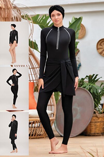 Remsa Mayo Lycra Hijab Swimsuit That Can Be Weared in 3 Different Ways Robb 4...