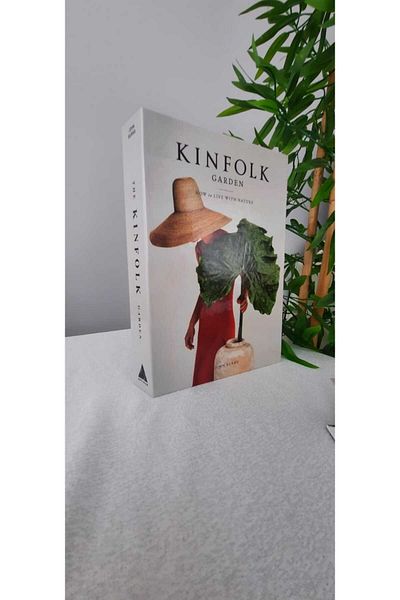 BayCazip The Kingfolk Garden Themed Book-Looking Decorative Box