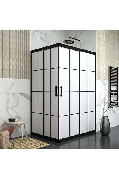 TEKNO DUŞ DUŞAKABİN TEKNE VE KÜVET SİSTEMLERİ Black Rigel 6mm Karolajlı Tam K...