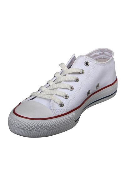 M.P. Cloth White Canvas Women's Shoes - Mp 221-1842Zn 650