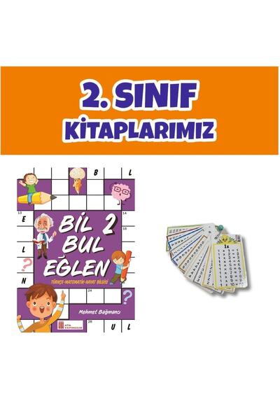 Ata Yayıncılık Ata 2.Sınıf Bil Bul Eğlen (Zincirli Çarpım Tablosu Kartelası H...