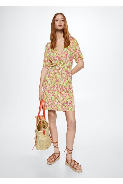 MANGO Woman Floral Φόρεμα