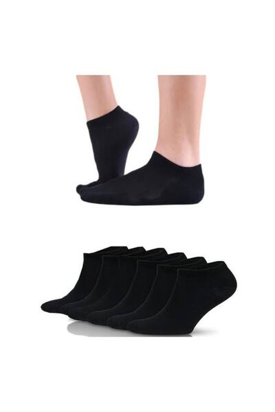 Üstünel Tekstil Μαύρες κάλτσες Unisex Journey 6 Auto Economic Pkg