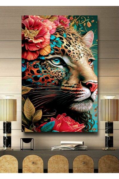 ALAMODECOR Tablou pe pânză cu tematică peisaj natural tropical 3D