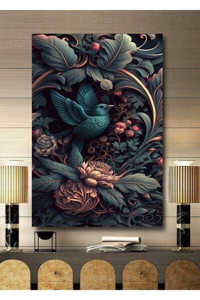 ALAMODECOR Tablou pe pânză cu tematică peisaj natural tropical 3D