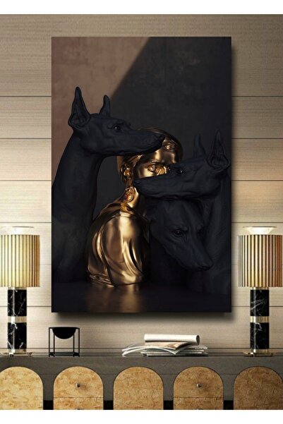 ALAMODECOR Τρισδιάστατη ζωγραφική σε καμβά με θέμα το τροπικό τοπίο