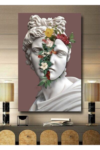 ALAMODECOR Tablou pe pânză cu tematică peisaj natural tropical 3D