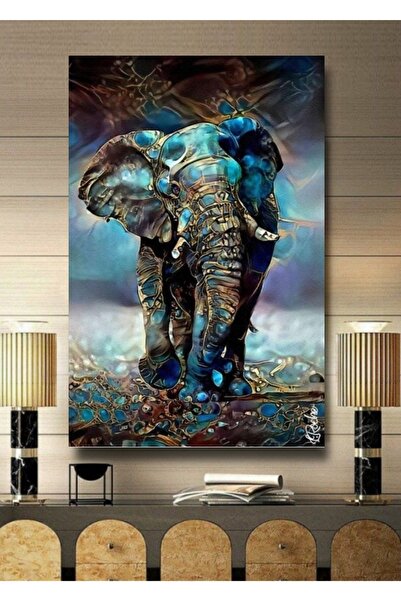 ALAMODECOR Τρισδιάστατη ζωγραφική σε καμβά με θέμα το τροπικό τοπίο