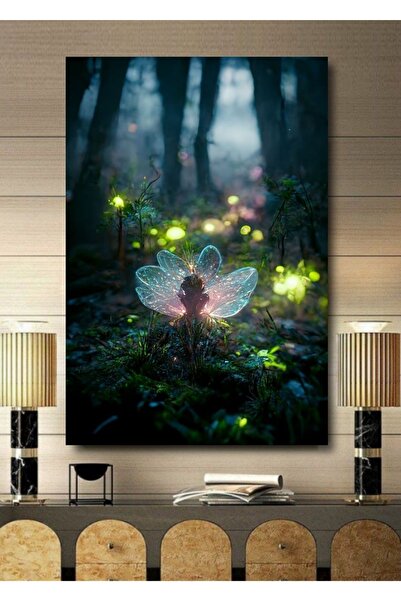 Genel Markalar 3 Boyutlu Tropikal Doğa Manzara Temalı Kanvas Tablo