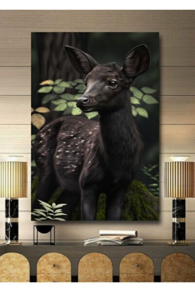 ALAMODECOR Τρισδιάστατη ζωγραφική σε καμβά με θέμα το τροπικό τοπίο