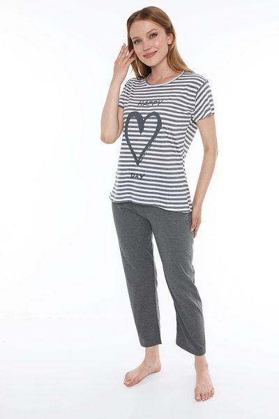 fames Striped suprem pajama set