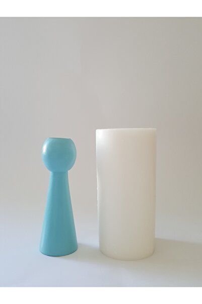 ÇAĞATÖLYE Silikon Kalıp Şamdan Silikon Kalıbı