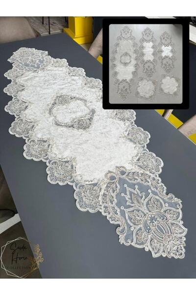 Sevda Home Collection Smoke 5 Piece Gray Gold Velvet French Laced Living Room...