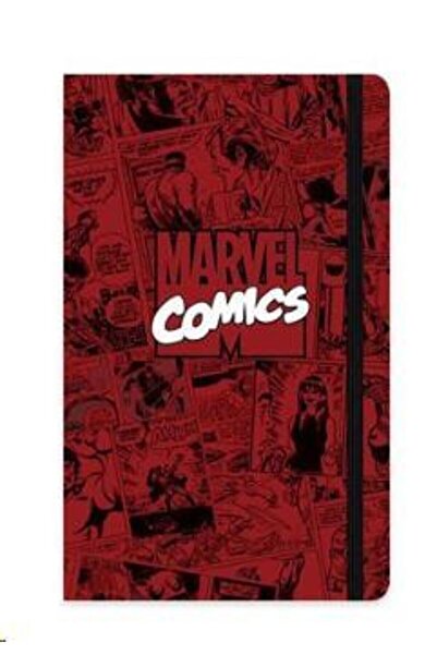 KESKİN COLOR Keskin Color Marvel Lastikli Not Defteri Ciltli 13X21Cm 80 Yapra...