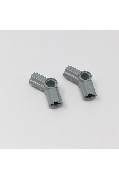 LEGO Technic Custom Axle Connector Angled#4 Connection Parts Light Gray 2 Pieces to Send