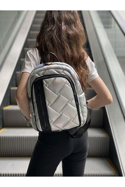 Vendetta Çanta Calidad 3-Eye Puff Stitched Backpack