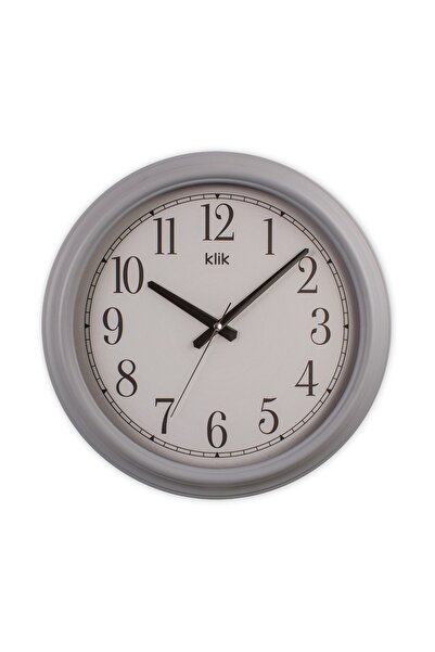 Klik Beta Gray Classic Wall Clock