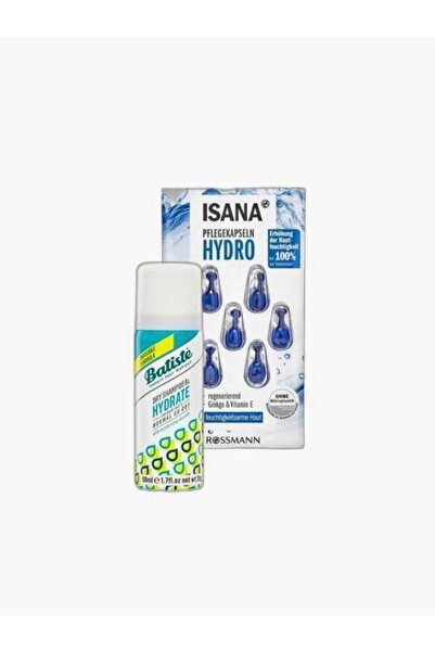 ISANA Bakım Kapsülleri Yoğun Nem Etkili 7'li Batiste Nemlendirici Kuru Şampua...