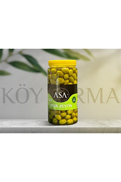 Köy Kırma Yeşil Zeytin - 1 Kg