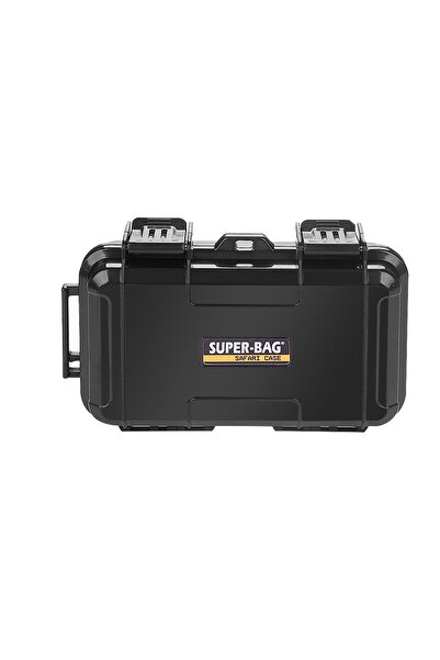 Superbag 3 Adet Orta Suya Dayanıklı Siyah Saklama Kutusu Süngersiz - SF-1690B-3