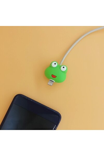 EDELFU iPhone / iPad Sevimli Şarj Kablosu Koruyucu Bükülmeye ve Kopmaya Dayan...