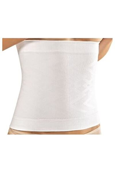 Sistina White Women's Seamless Waist Corset - 770 - Size M158079
