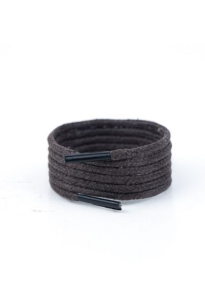 AiryFooT Round Waxed Shoelace 70 cm (Brown)