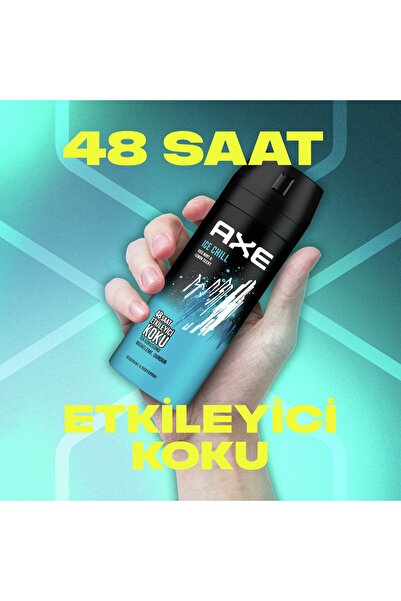 Axe Erkek Deodorant Sprey Ice Chill 150 Ml 4 Adet
