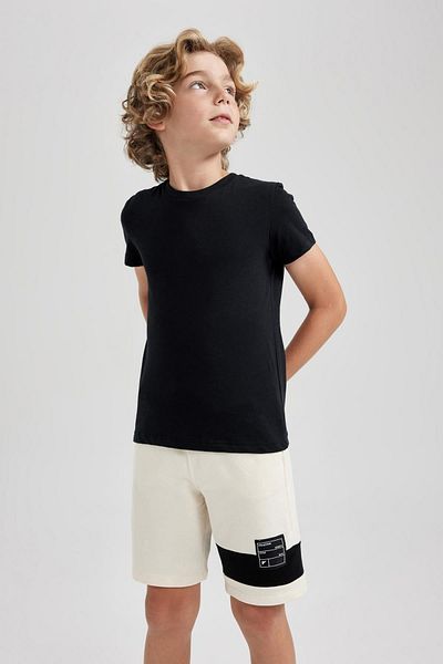 DeFacto Boy's Woven Labeled Shorts A8443a823hs