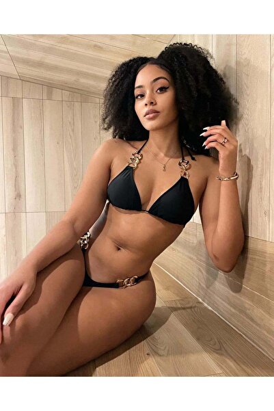 BF Bikini Fashion Σετ μπικίνι με λεπτομέρεια αλυσίδας