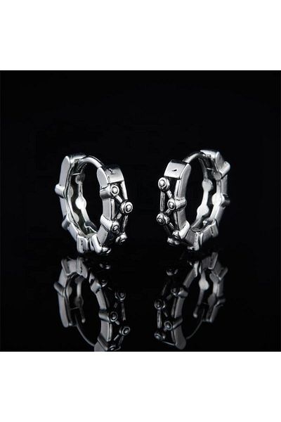 Viking Wheel Special Design Stainless 316L Steel Unisex Earring